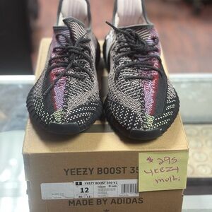 Adidas Yeezy Boost 350 V2 Black Multicolor Sneakers